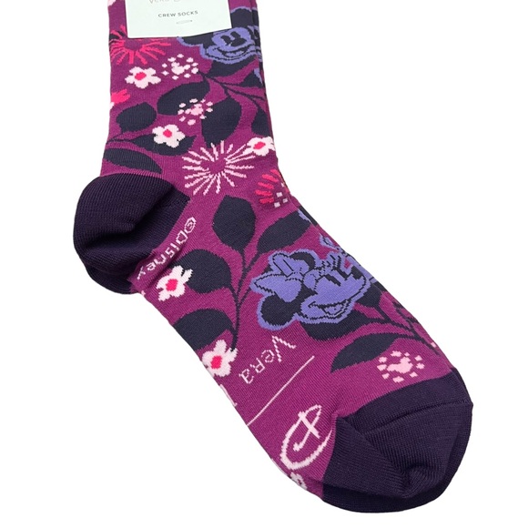 Vera Bradley Disney Minnie Mouse Crew Socks - Picture 2 of 3